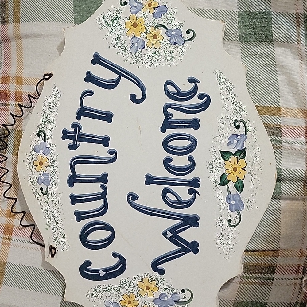 Wooden wall plaque